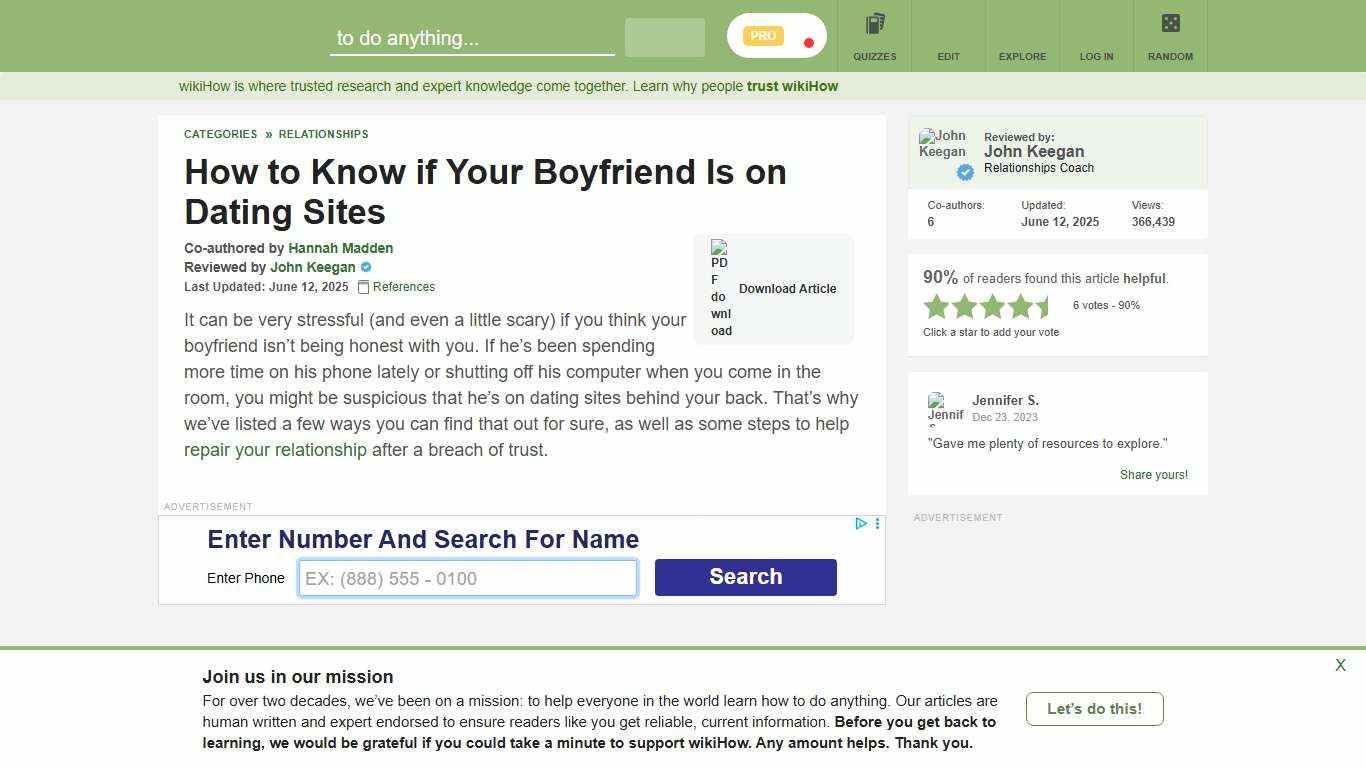 11 Simple Ways to Know if Your Boyfriend Is on Dating Sites